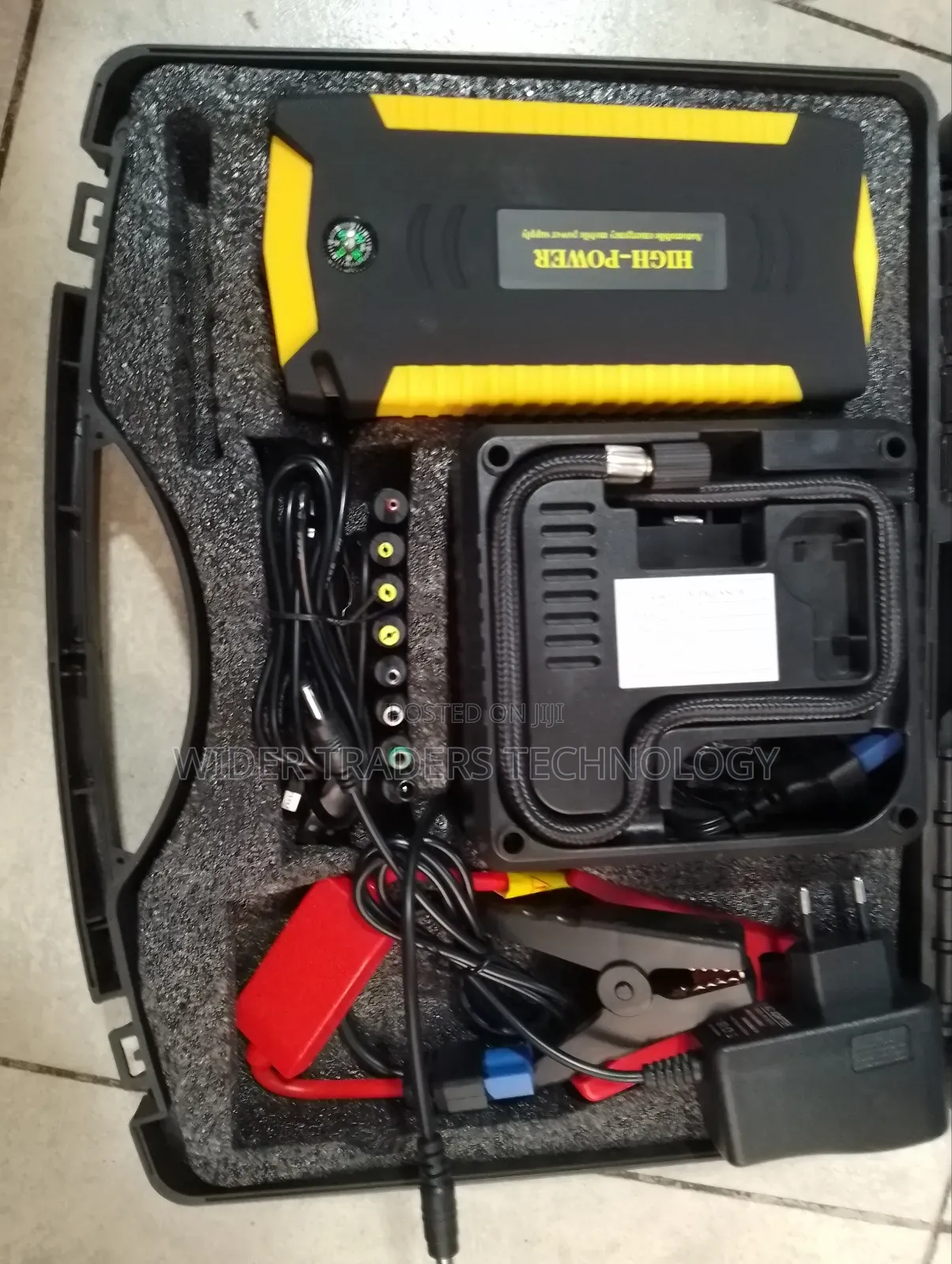 Portable Car Jump Starter Kit