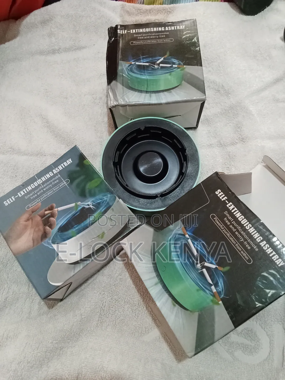 Car Self Smoke Purifying Ashtray
