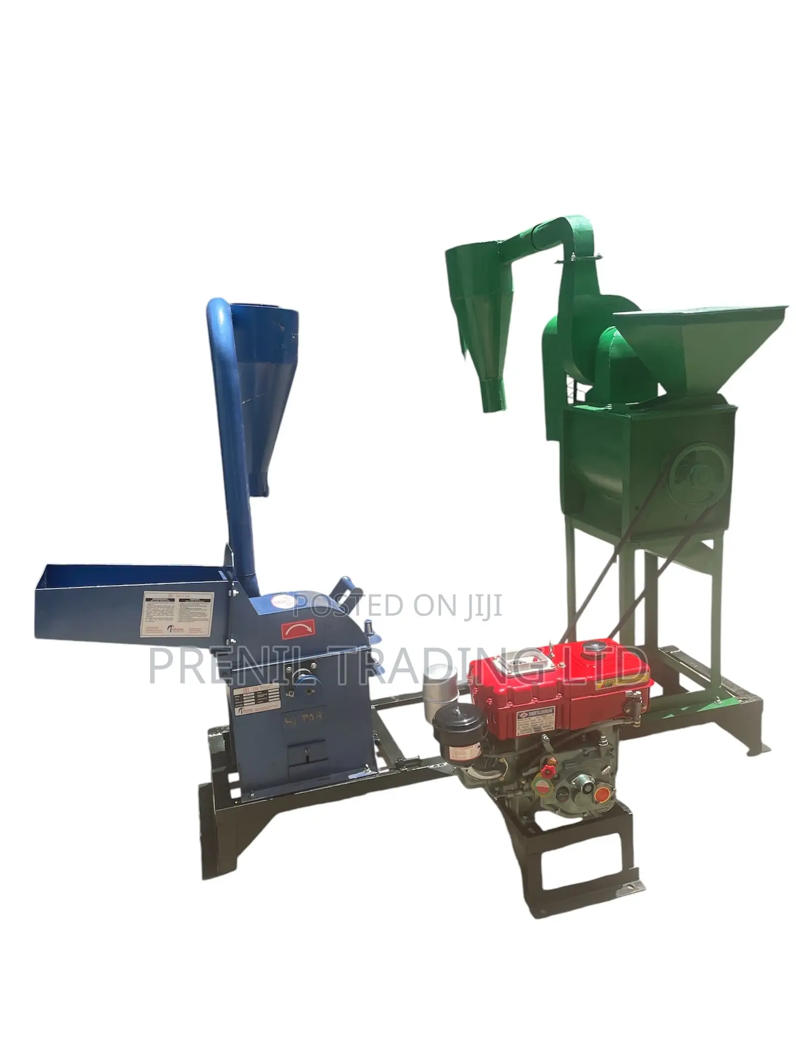 Poshomill and Haller Combine With Diesel Engine
