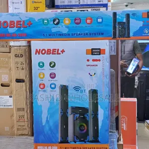 Nobel Tall Boy Speakers-Bt Hometheare-55000w Pmpo- Nb 2080