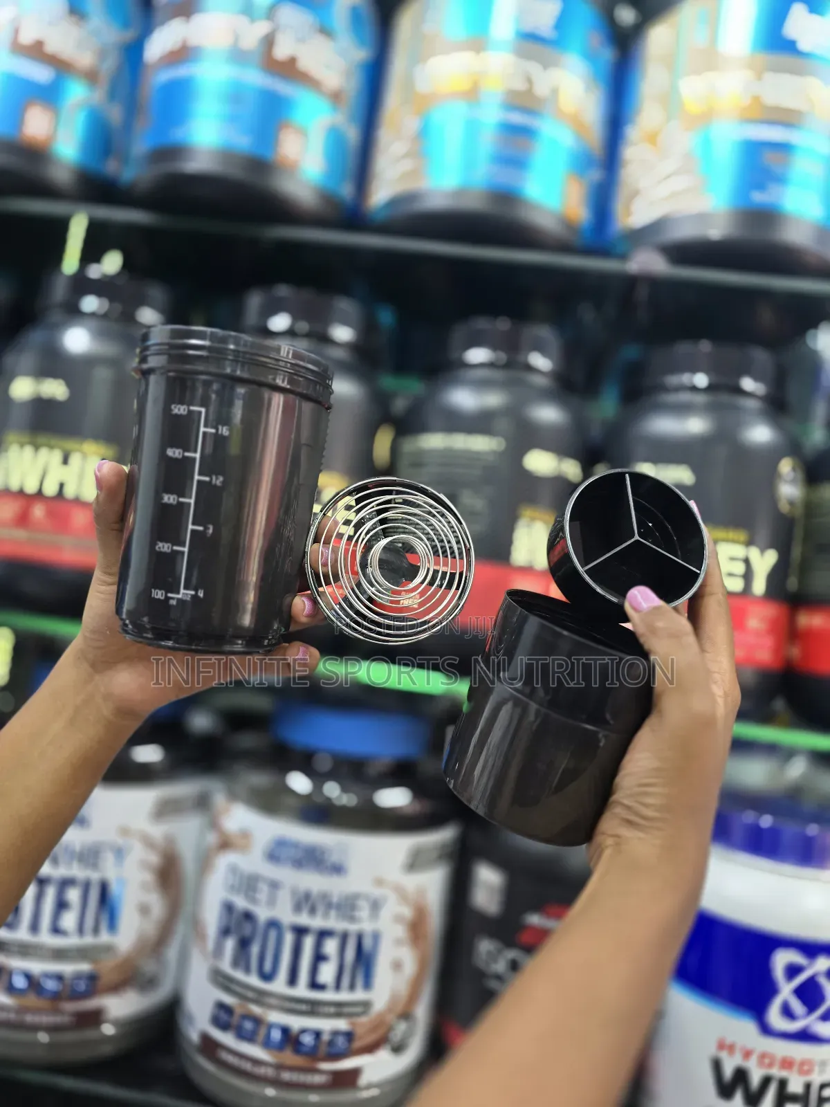 Shakers With Storage Compartments