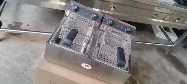 Efficiency Electric Double Chips Fryer Caterina