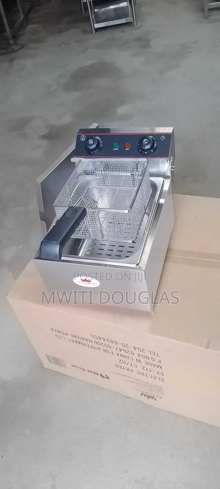 Caterina Electric Single Fryer