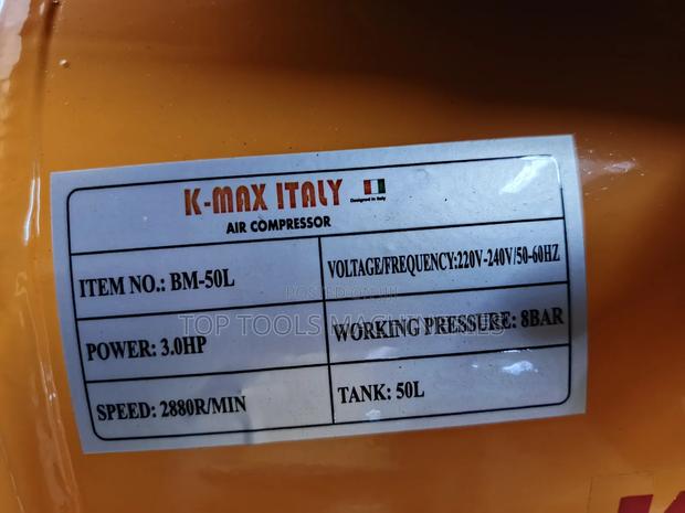 Kmax Italy 50L Air Compressor - thumbnail 3