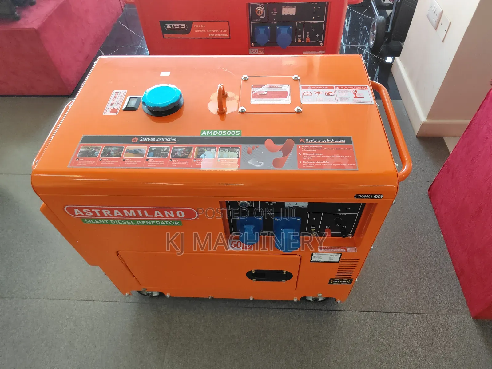 Astramilano Italy 7.5kva Diesel Silent