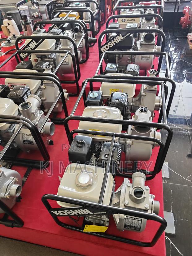 Petrol Highpressure Water Pumps for Commercial Duties.