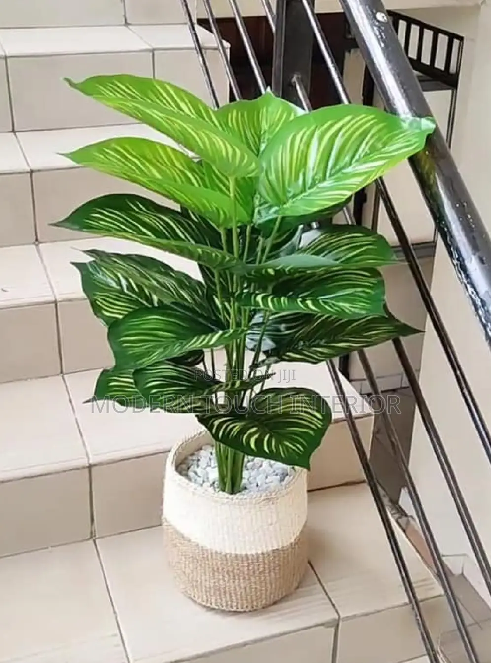 Artificial Flower With Basket
