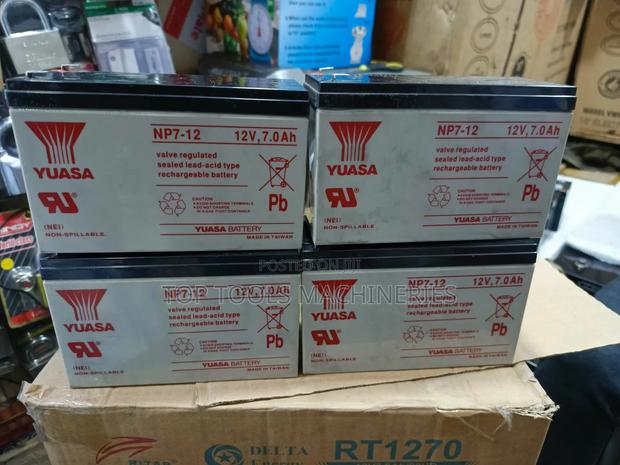 Yuasa 7ah 12V Battery - main view