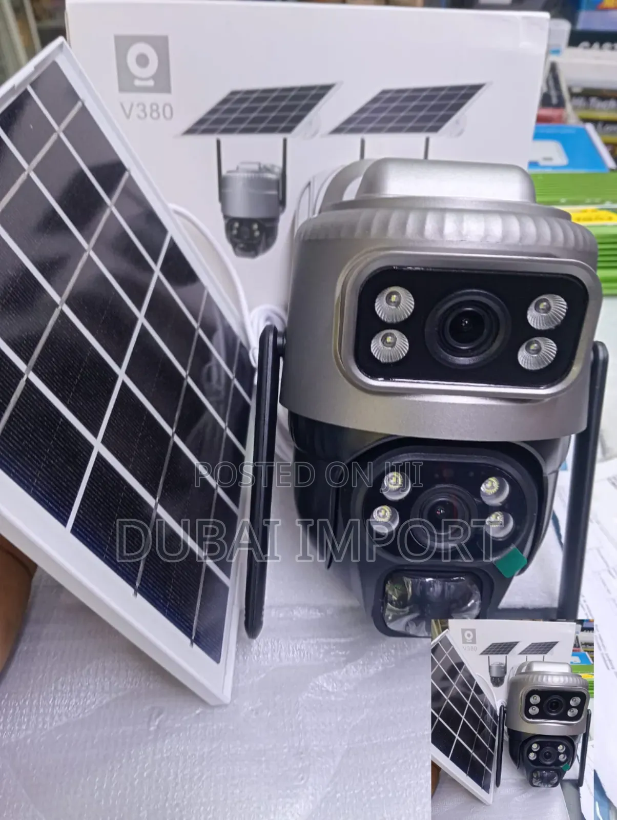 Solar CCTV Camera PTZ With SIM Card Slot 4G.