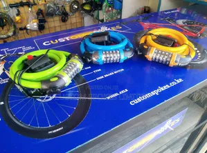 5 Digit Colored Bicycle Cable Lock