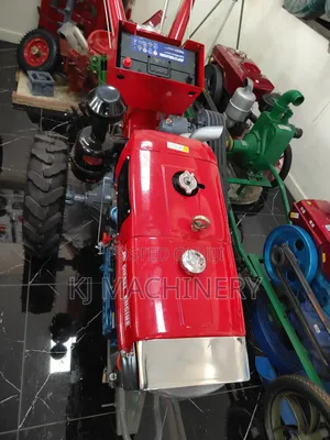 Diesel Walking Tractor 16hp Key-Start With Accessories