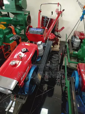 Walking Tractor Diesel Powered With Disc Plough Accessory