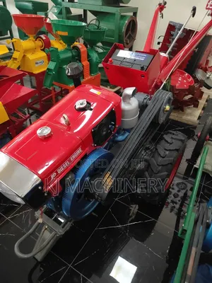 Walking Tractor Diesel Powered With Disc Plough Accessory