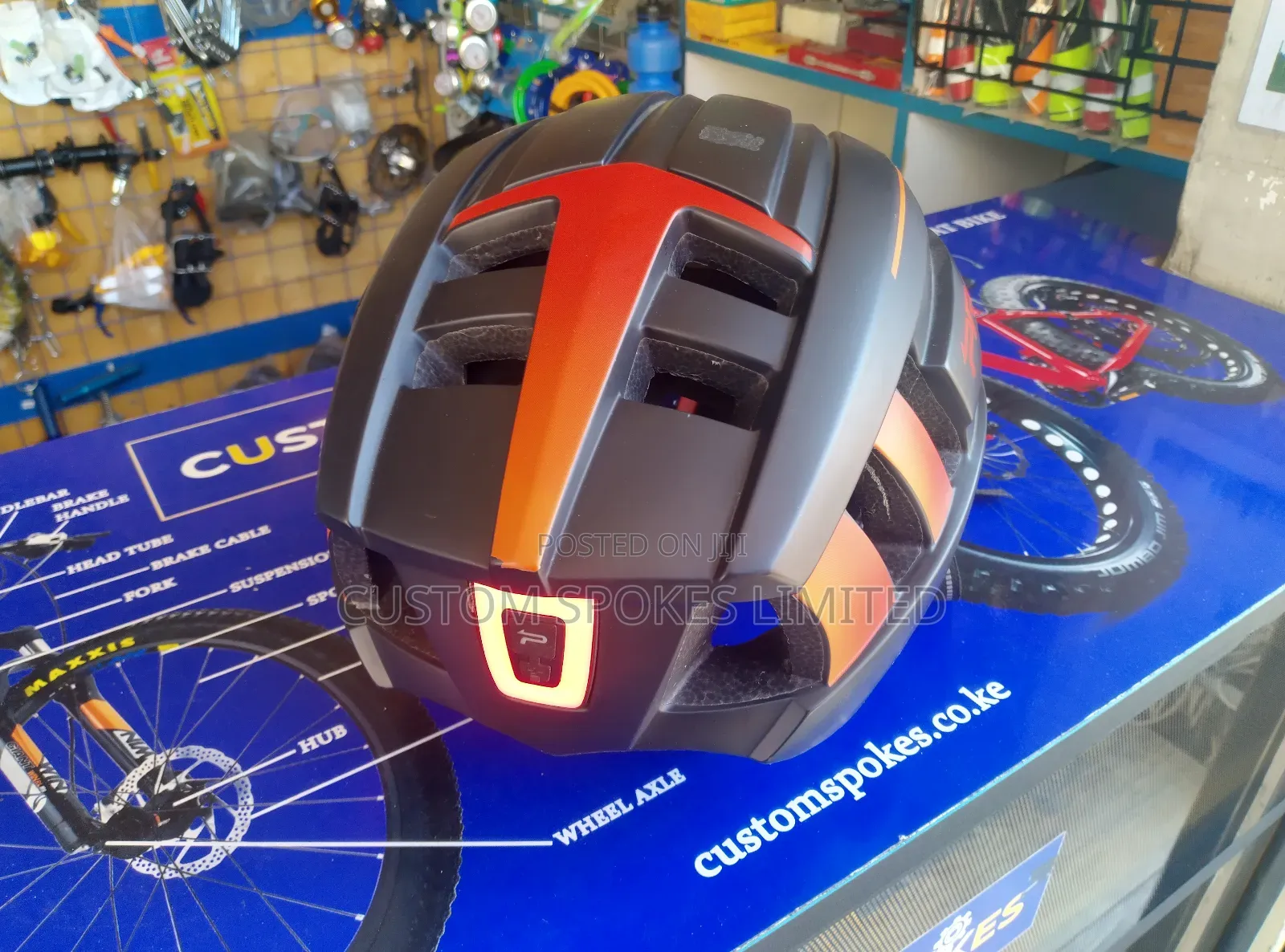 Promeno Cycling Helmet (Shield and Light Equipped)