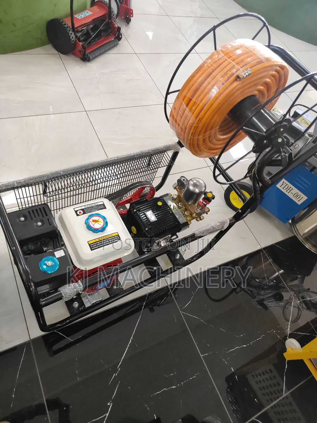 Trolley Sprayer With Delivery Spray Hose Gasoline 8hp Engine