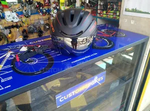Promeno Cycling Helmet (Shield and Light Equipped)