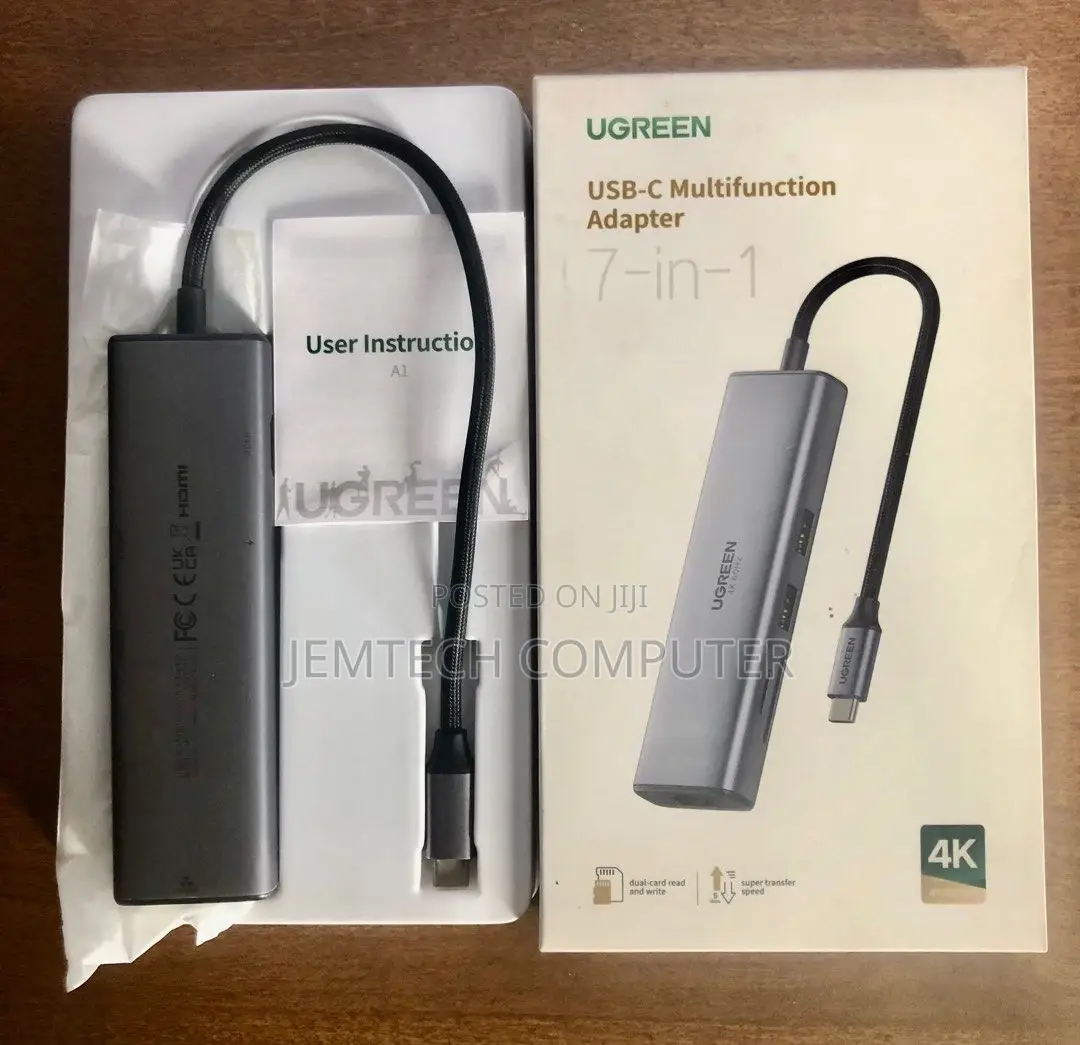 UGREEN 7 in 1 Multifunction Adapter, USB-C to USB3.0! 