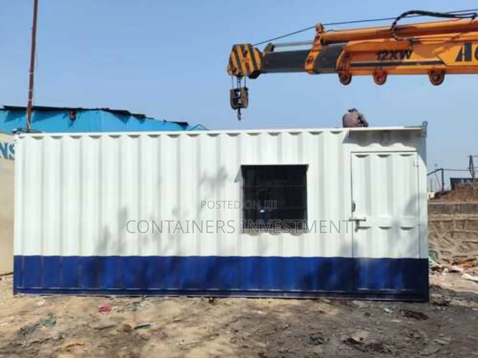 20ft Shipping Container Store Front.