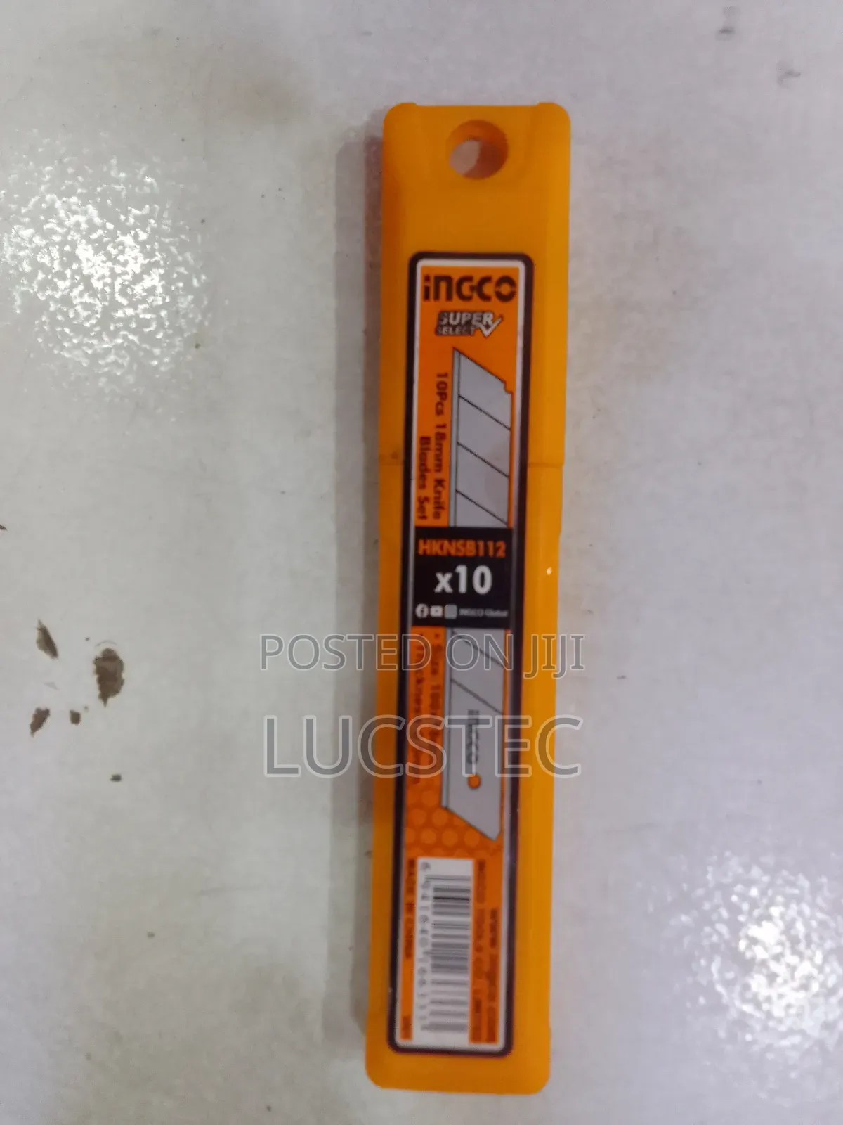 Ingco HKNSB112 Knife Blades Set 10 Pieces 18mm