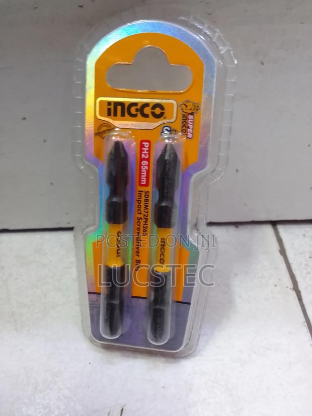 Ingco SDBIM72PH265 Impact Screwdriver Bits PH2 65mm