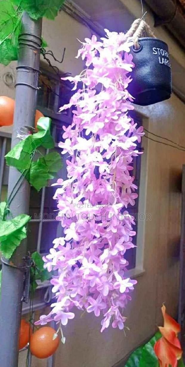 Pink Wall Hanging Flower - main view
