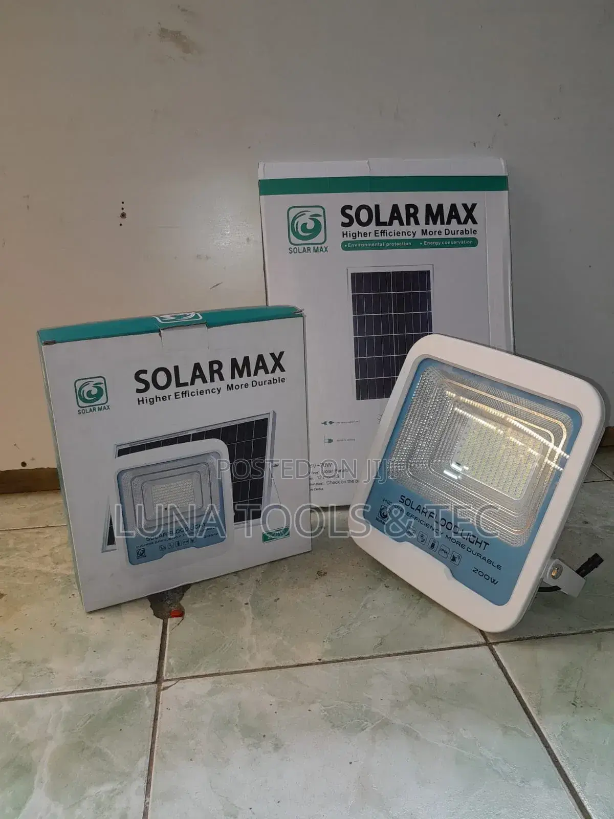 Solar Max 200w Flood Lights