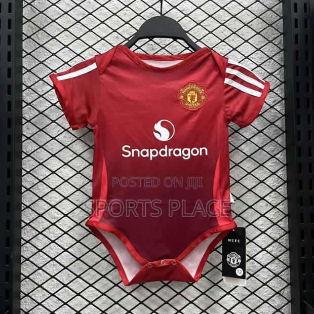 Manchester United Baby Rompers Jersey 24/25