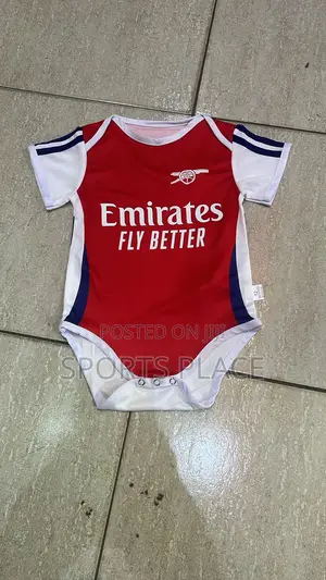 Arsenal Baby Rompers 24/25 Jersey