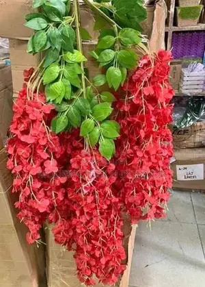 Red Artificial Vines
