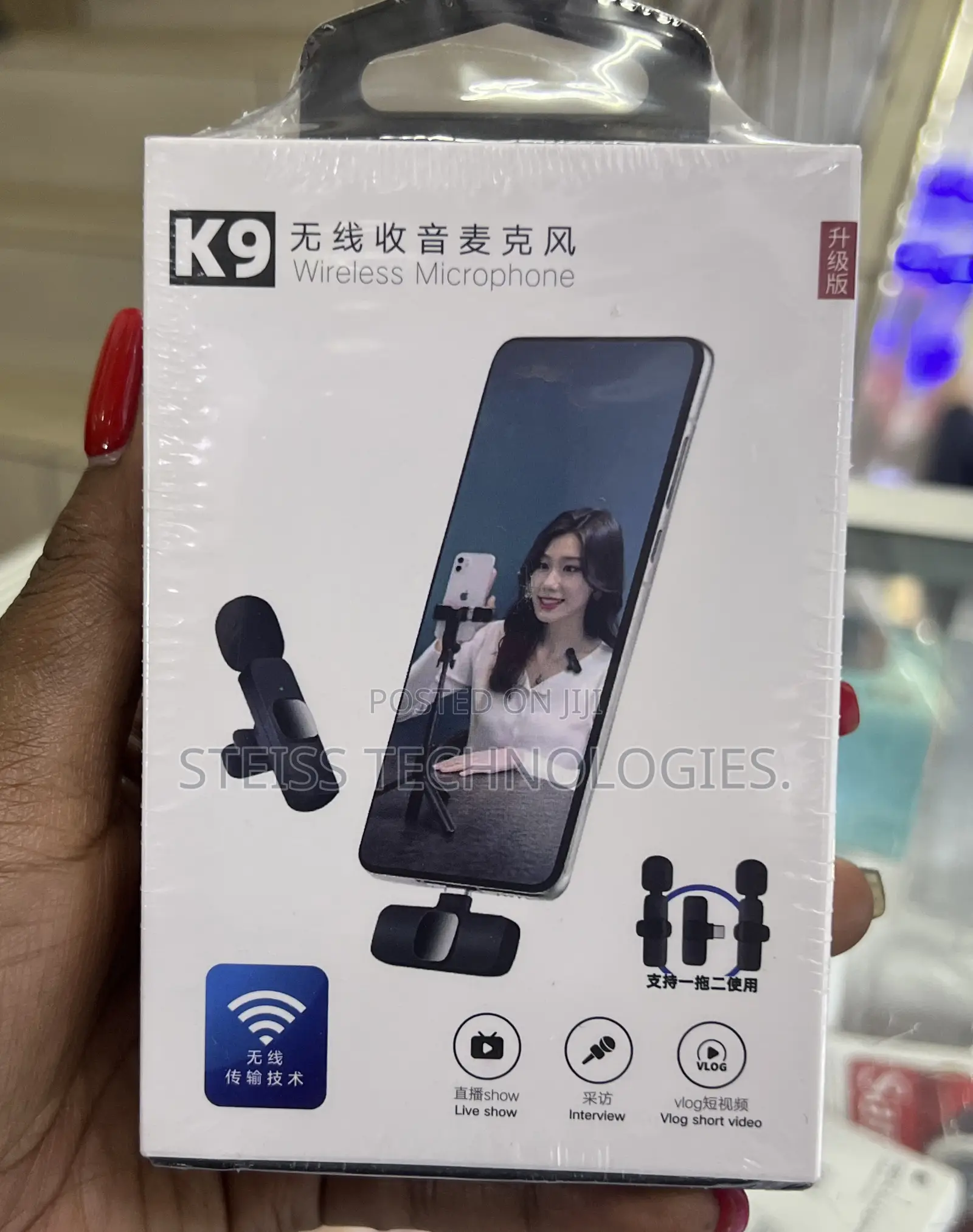 Wireless iPhone and Type C Microphone