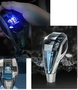 Led Gear Knob With Toyota Led Logo