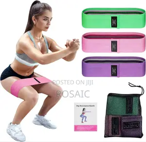 Fabric Resistance Bands a Set of 3