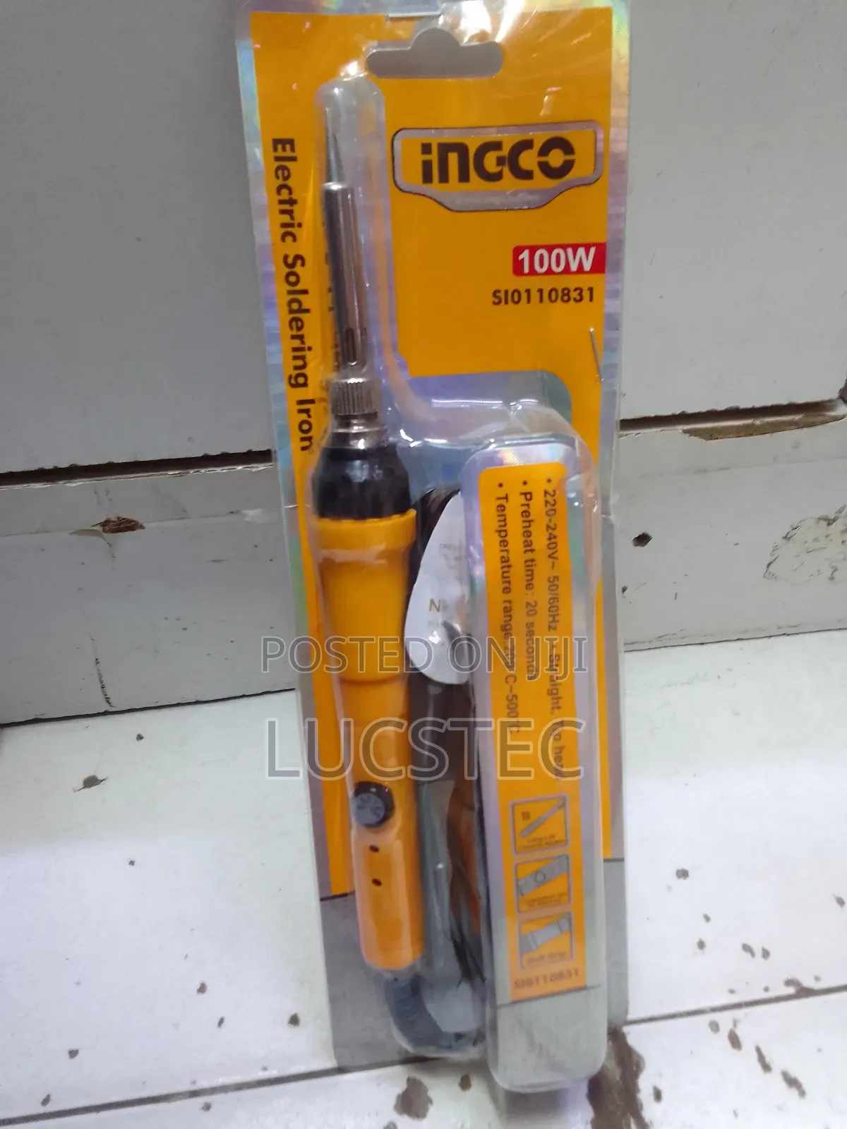 Ingco SI0110831 Electric Soldering Iron 100W