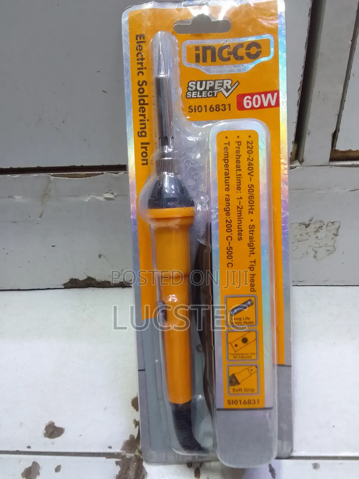 Ingco SI016831 AM Electric Soldering Iron 60W