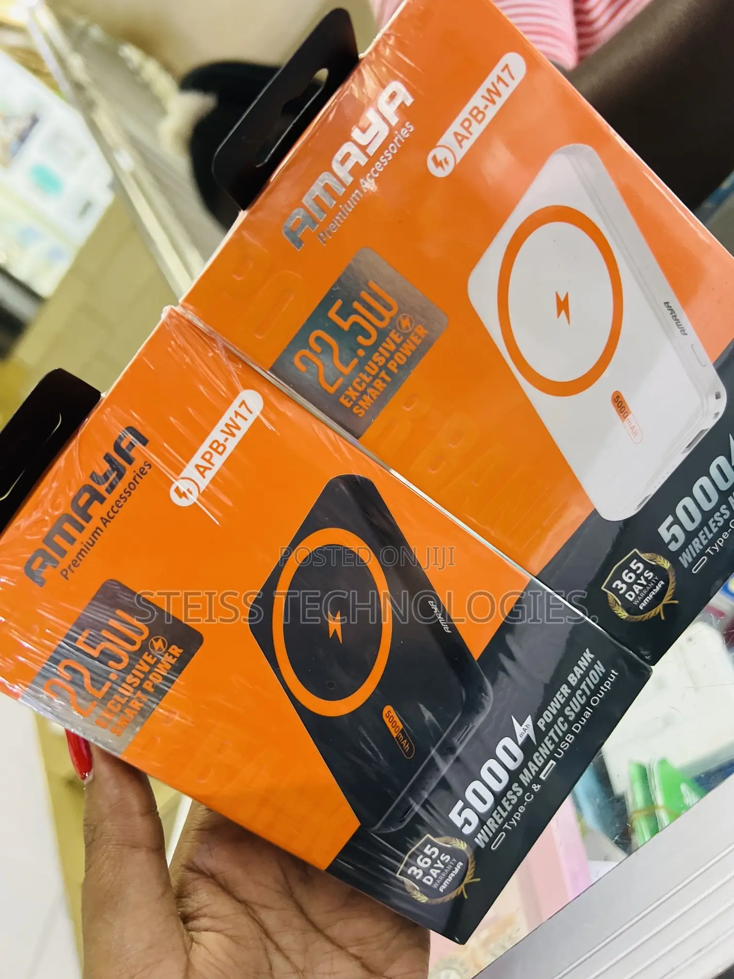22.5W Wireless Magnetic Charger.