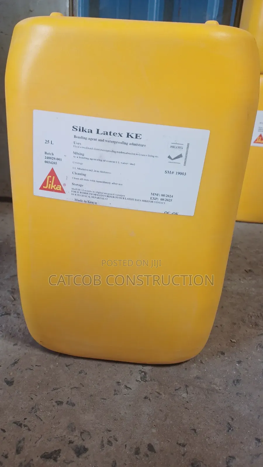 Sika Latex 25ltrs, Concrete Bonding