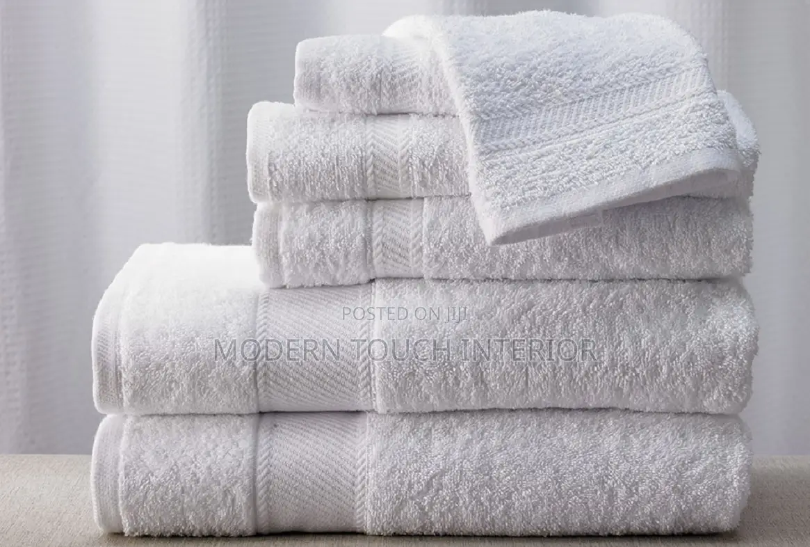White Cotton Towels