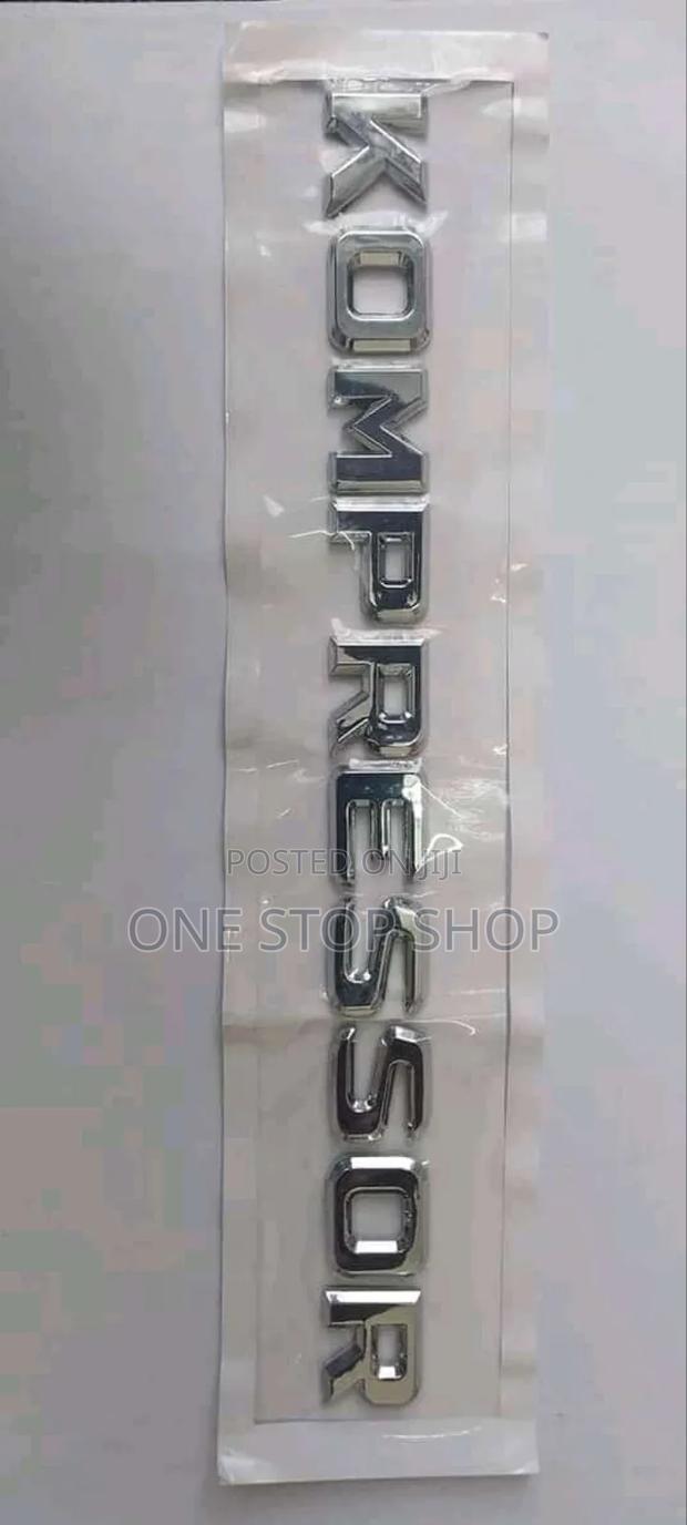 Kompressor Boot Replacement Badge Sticker - main view