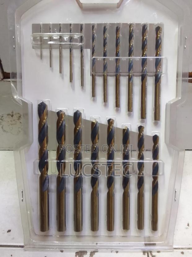 Ingco AKDB9190 HSS Twist Drill Bits Set 19pcs - thumbnail 2