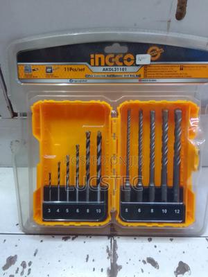 Ingco AKDL31101 Concrete and Hammer Drill Bits Set 11pcs
