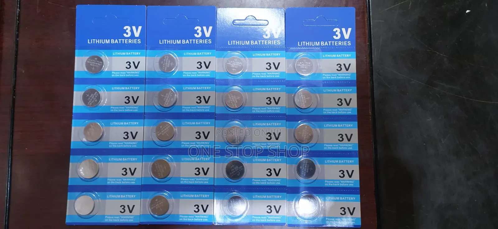 3v Lithium Batteries 5pc Pack