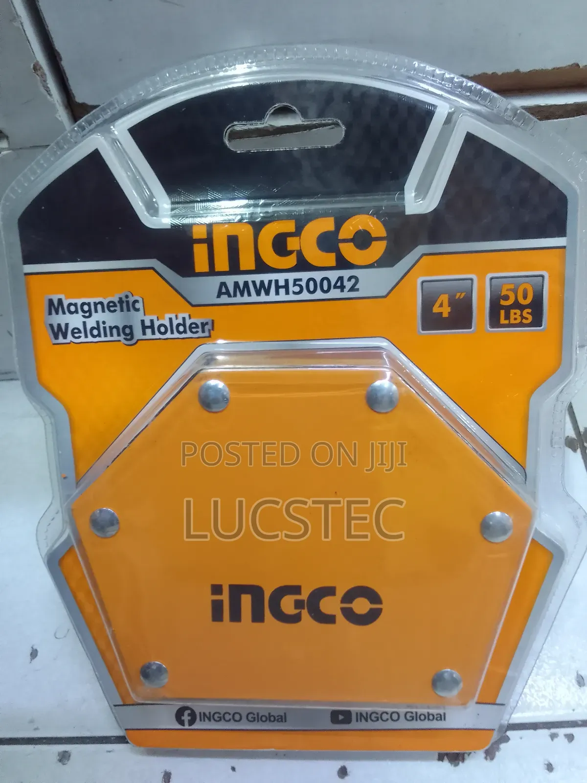 Ingco AMWH50042 Magnetic Welding Holder 5LBS 4"