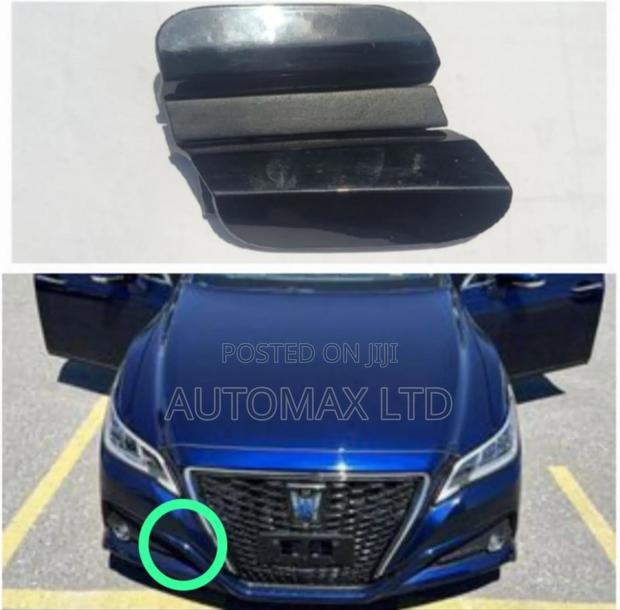 Toyota Crown Athlete, G, Hybrid. Front Bumper Towing Cap OEM