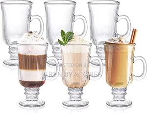 250ML 6 Pcs Irish Glass Mug - thumbnail 2