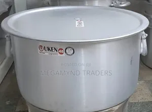 250 LTR Aluminium Sufuria Commercial/ Imported School Sufuria