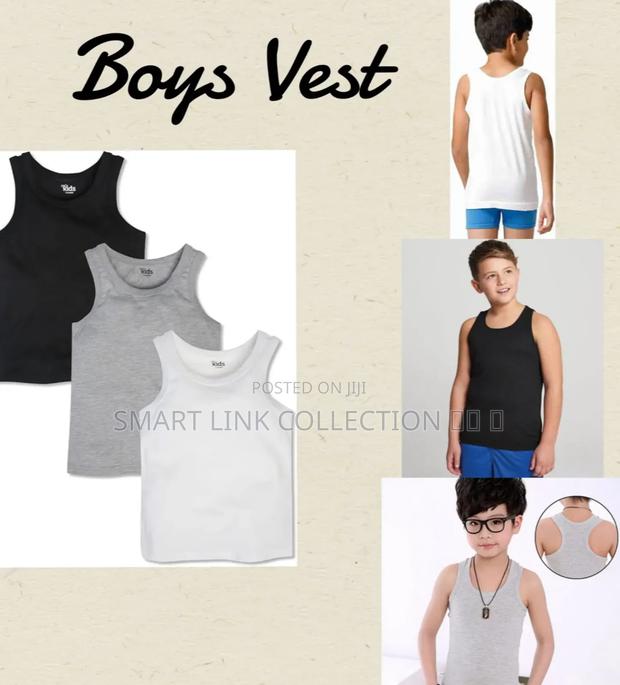 *3 Set Boys Quality Vest*