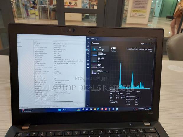 Laptop Lenovo ThinkPad X280 16GB Intel Core I7 SSD 256GB - thumbnail 4