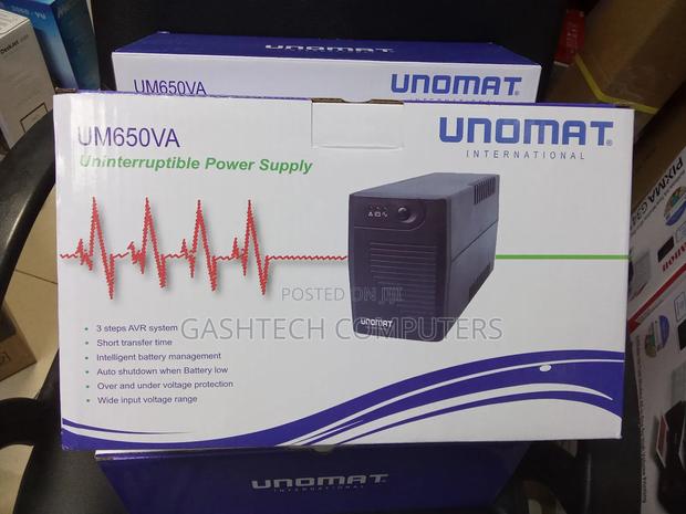 Unomat Um650 Va Uninterruptible Powe Supply [ New ] - main view