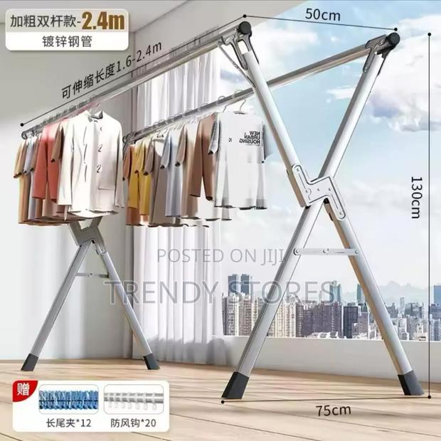 Stainless Steel Foldable Cloth Drying Rack