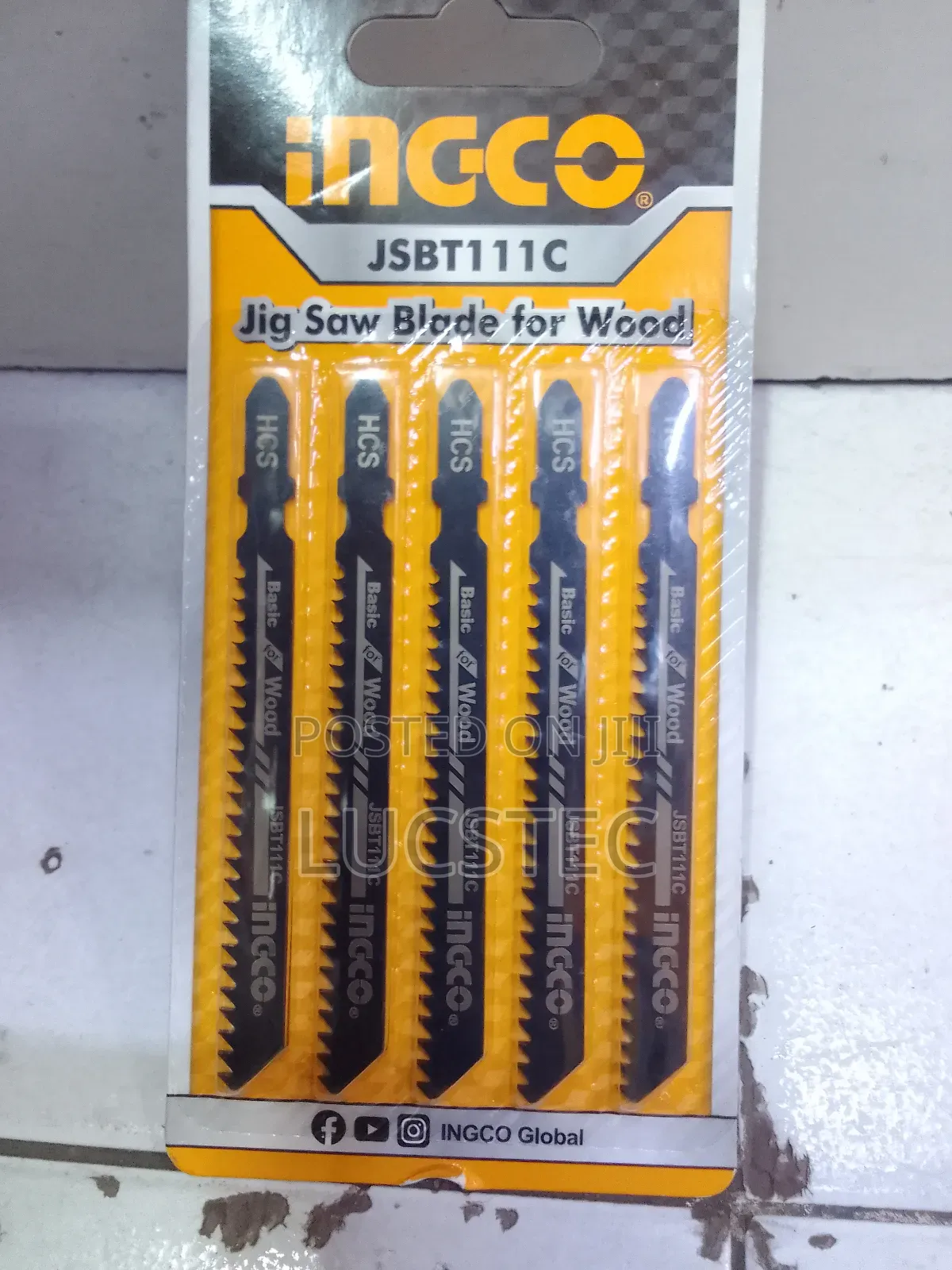 INGCO JSBT111C Jig Saw Blade for Wood